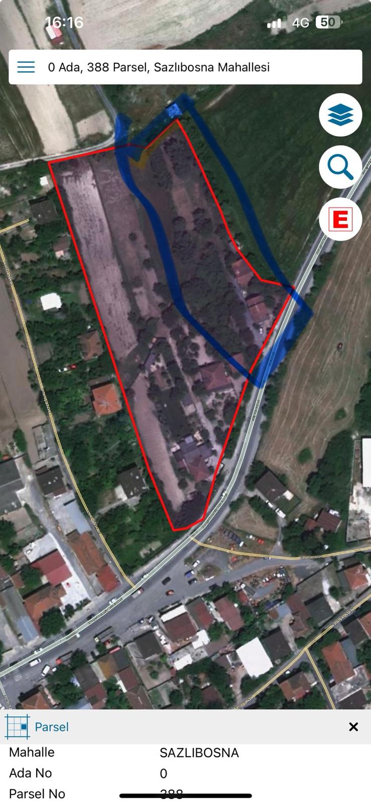 Kanal İstanbul ve Sazlibosna TOKİ konutlarının hemen yanında